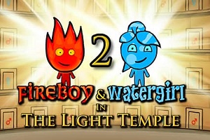 Fireboy and Watergirl 2 in The Light Temple